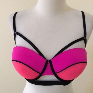 BODY Frosting Size 38B pink combo padded bra